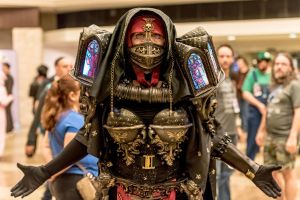 Inquisitor Oriza, a Warhammer 40k costume. Image by Conography (Joe Hacker) for Blastr Media